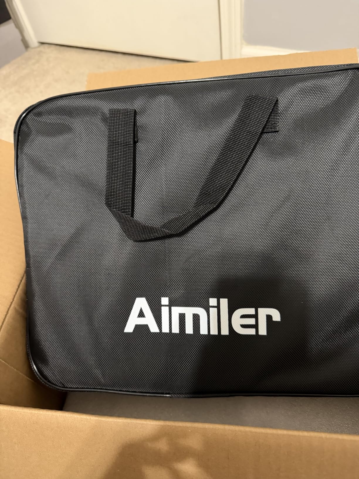 AIMILER Level 2 Electric Vehicle (EV) Charger(WIFI APP/Plug-play), 32A, 25ft Cable ETL Certified, 220V-240V NEMA 14-50P Plug EVSE w/ J1772 Connector, Portable EV Car Charging Stations for Home Level 2 customer photo 2