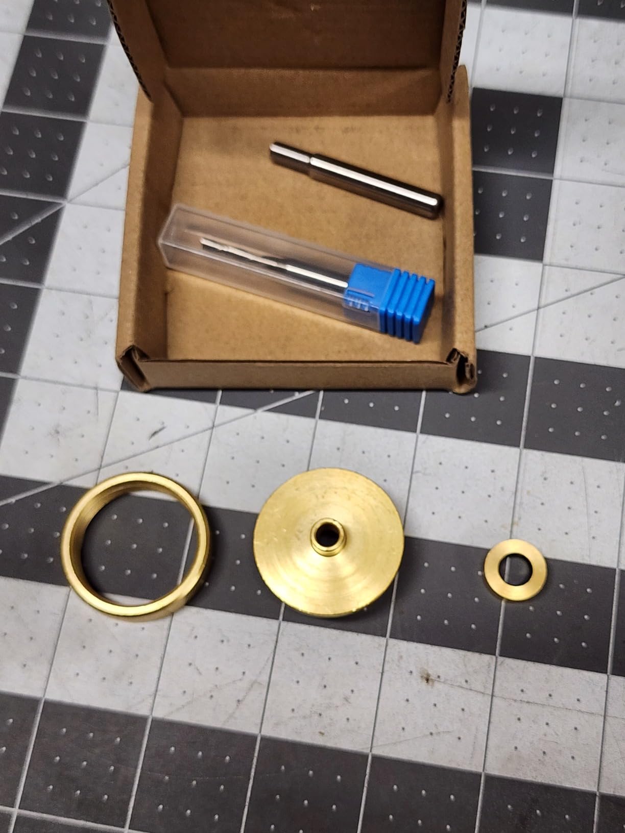 Upgraded Router Inlay Kit 9500, Router Inlay Bit Kit for 1/4 Templates, Solid Brass Inlay Kit customer photo 1