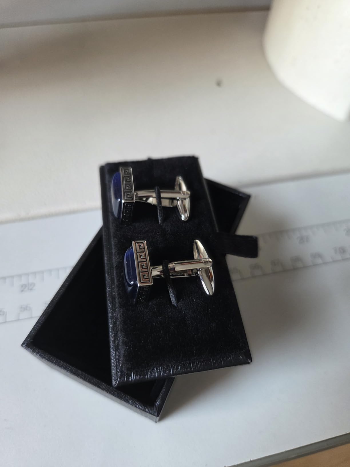 Cufflinks for Men Classic Wedding Business Shirt Cuff Links Set Gifts with Box customer photo 1