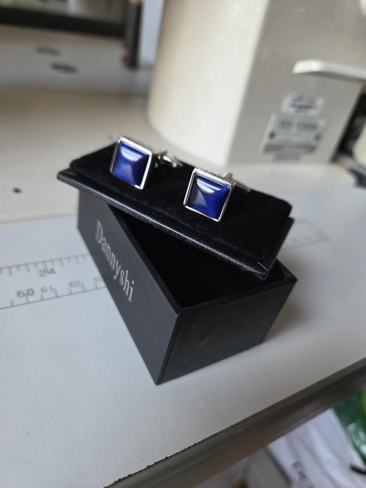 Cufflinks for Men Classic Wedding Business Shirt Cuff Links Set Gifts with Box customer photo 2