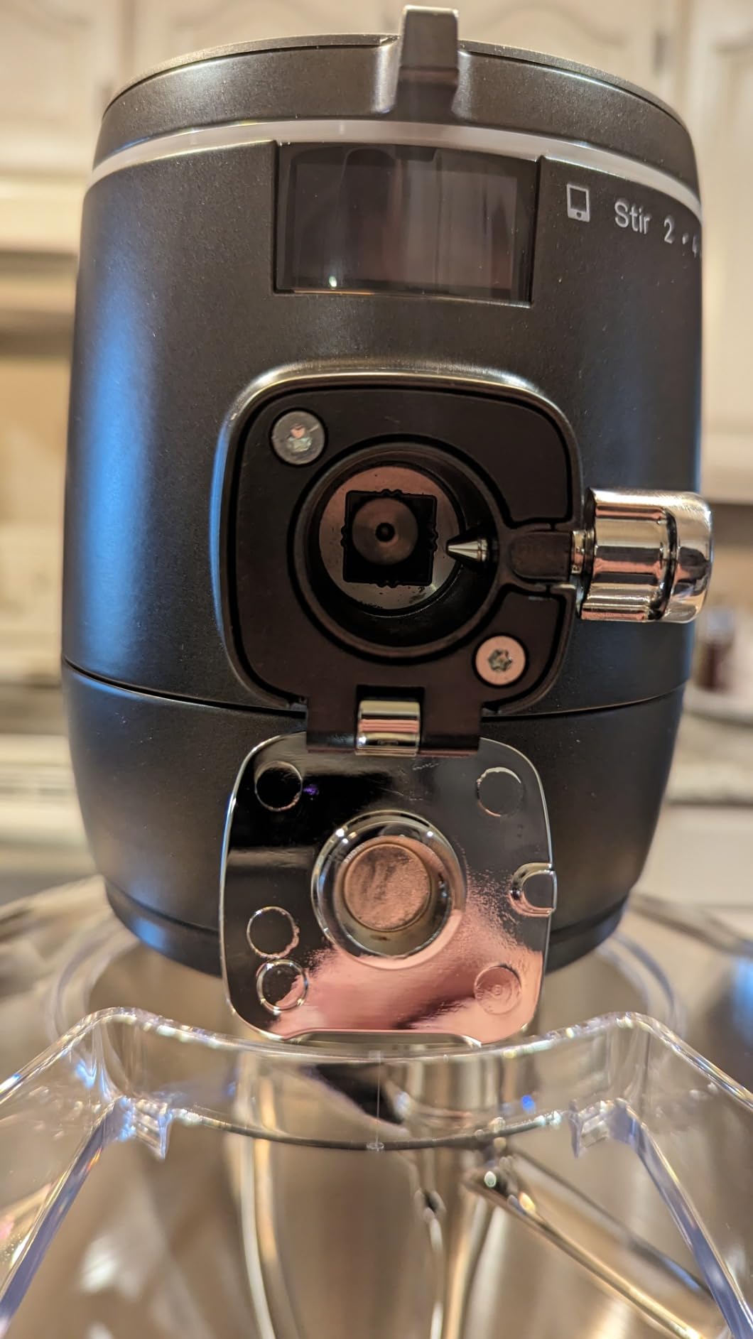 GE Profile Smart Stand Mixer, Built-In Smart Scale & Auto Sense Technology, 7qt Stainless Steel Bowl, 11 Speed, WiFi Connected, Carbon Black customer photo 1