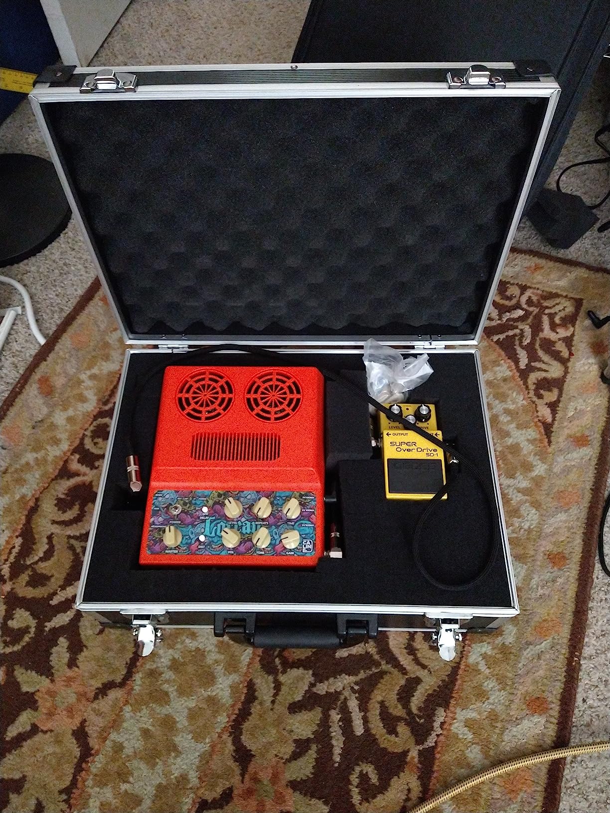 19in Aluminum Hard Case with DIY Customizable Foam Insert (18 x 13 x 5in Interior) customer photo 1