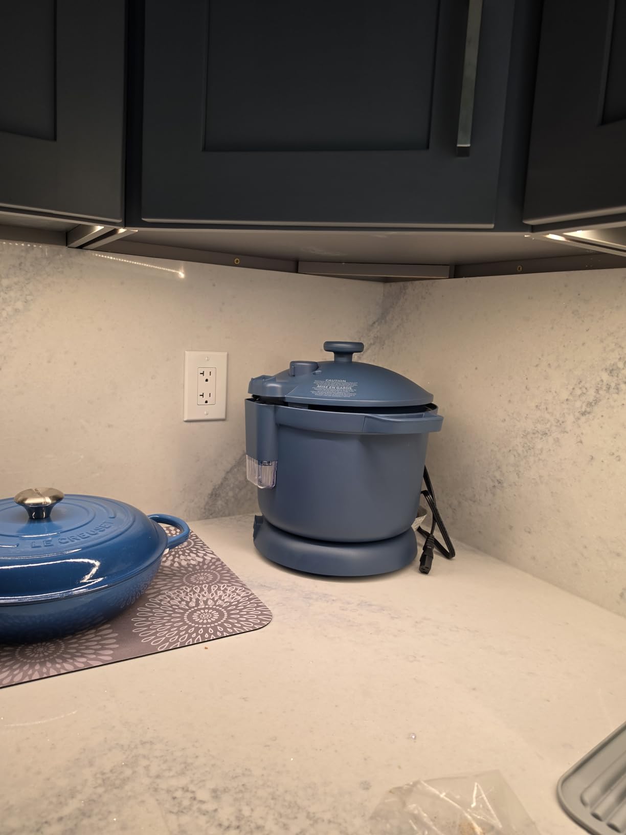 Our Place Dream Cooker | 6 Qt Ceramic Nonstick Multicooker & Pressure Cooker with Touchscreen Controls & Auto Steam Release | 4 Modes: Pressure Cook, Sauté/Sear, Slow Cook & Warm | Char customer photo 1