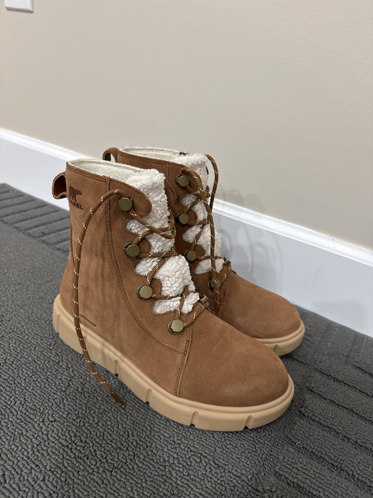 SOREL Women's Explorer III Joan Waterproof Boot customer photo 2