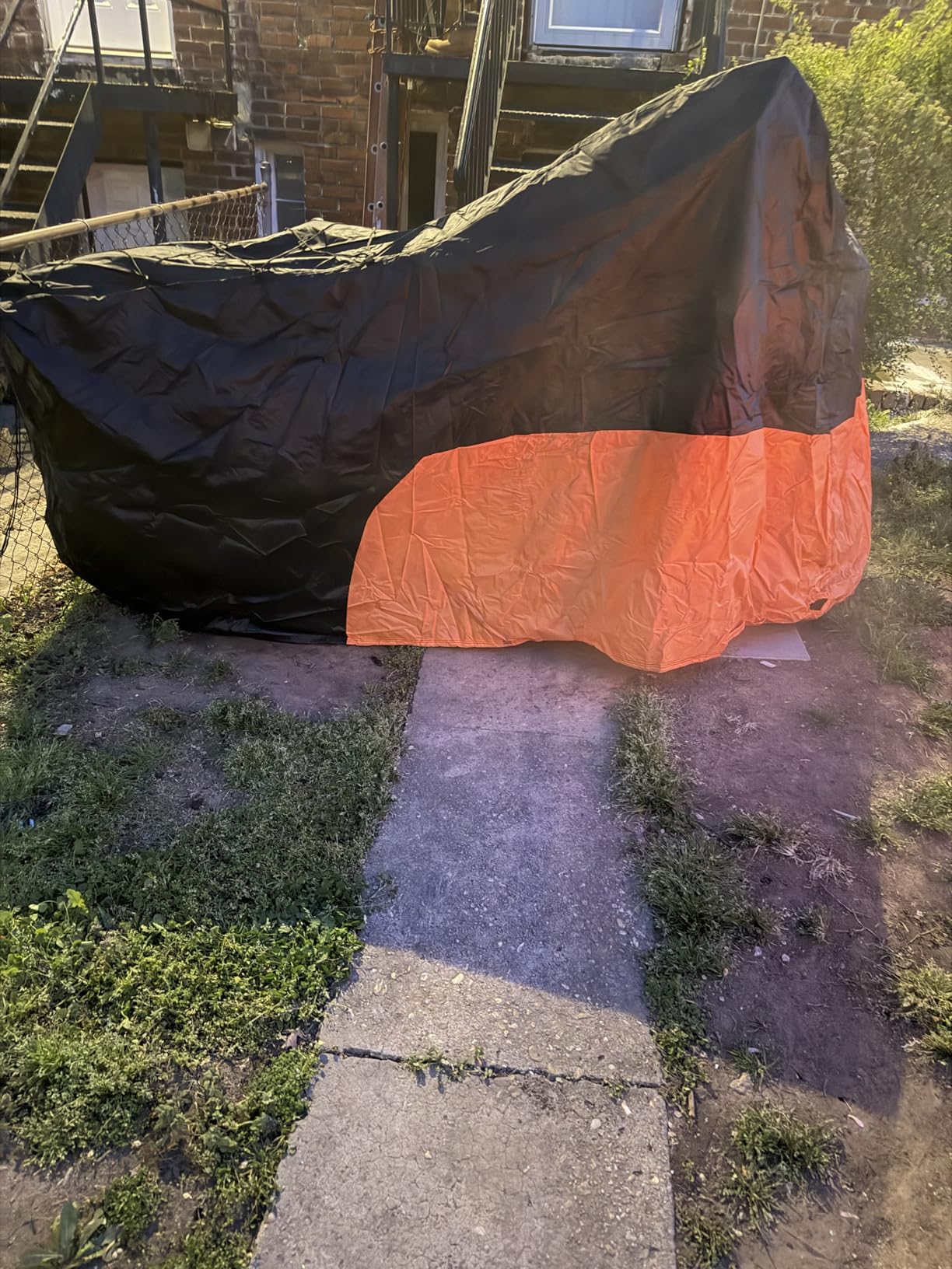 KEMIMOTO Heavy Duty 420D Motorcycle Cover Fits Side Top Box Waterproof Outdoor Compatible with Touring, Touring Ultra Limited Road King Street Glide Road Glide All Weather Dust Sunlight Rain Cover customer photo 2