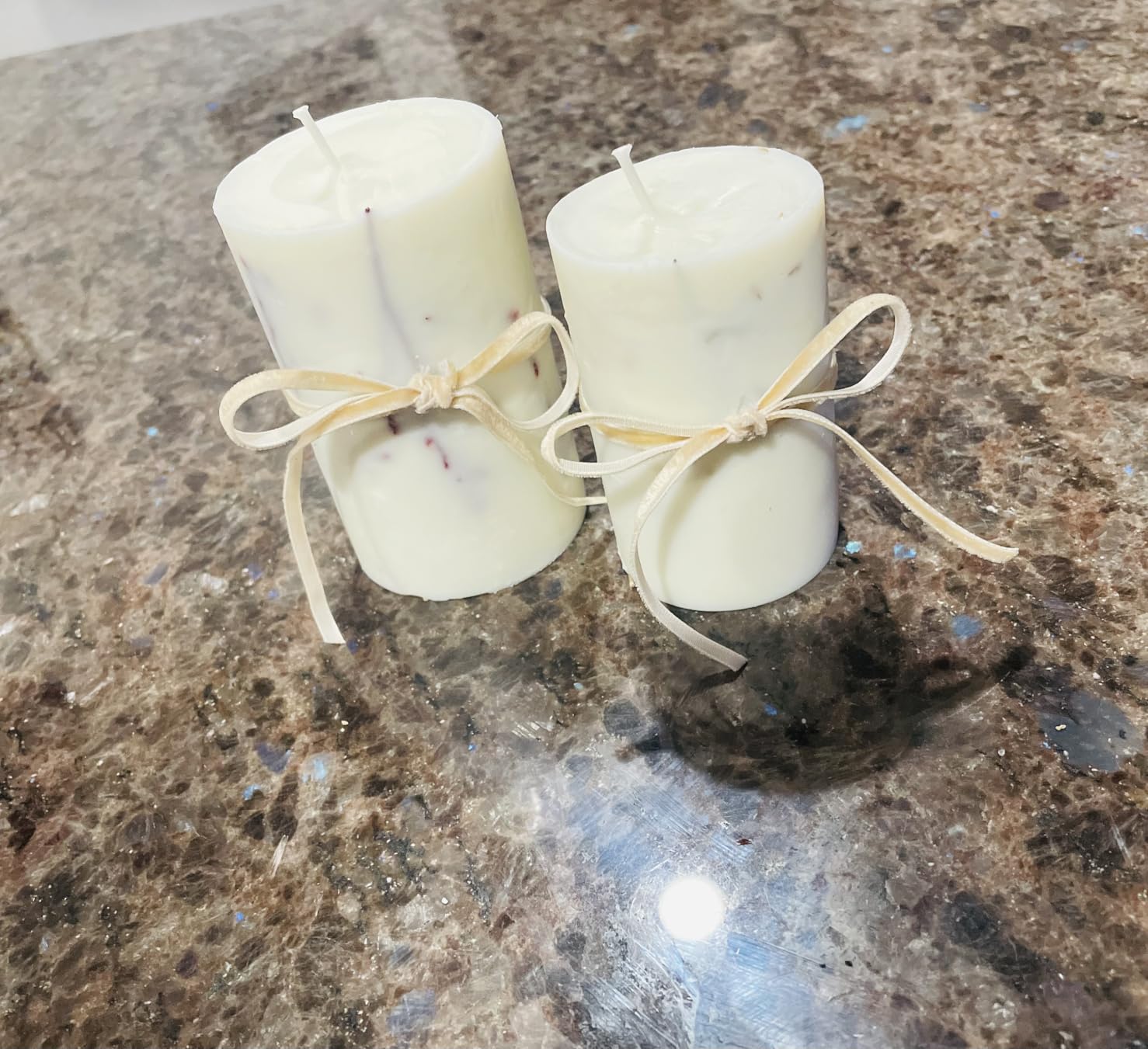 4 Pack Long Pillar Mold - Multiple Style Cylinder - Candle Silicone Wave Spiral Candle Mold - Silicone Resin Casting Molds for Candle & Resin & Soap Craft Supplies customer photo 1