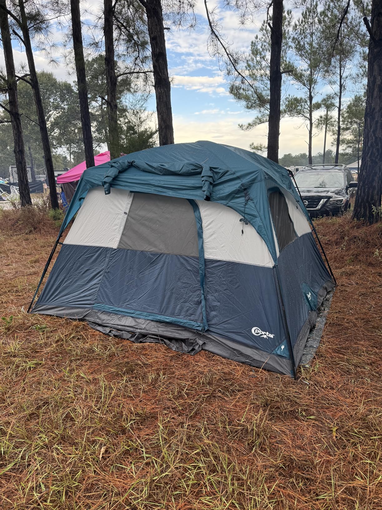 PORTAL 6 | 8 | 10 Person Family Camping Tent with Porch, Big Family Camping Tent with Tall Height, Good Ventilation customer photo 2