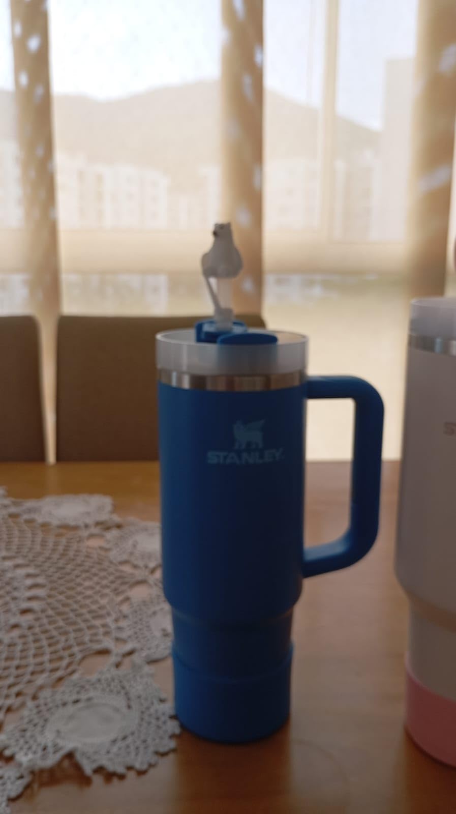 STANLEY Quencher H2.0 Tumbler with Handle and Straw 30 oz | Flowstate 3-Position Lid | Cup Holder Compatible for Travel | Insulated Stainless Steel Cup | BPA-Free | Rose Quartz 2.0 customer photo 1