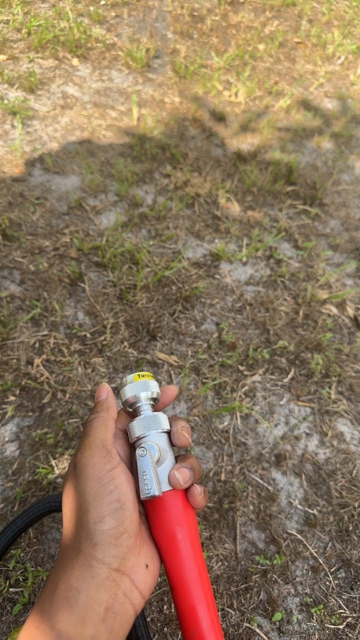 Pocket Hose 100 FT Silver Bullet 2.0 Expandable Garden Hose w/Turbo Shot Nozzle, AS SEEN ON TV, Lead-Free, Solid Aluminum Connectors, Easy On/Off Valve, Kink-Free, Leak-Proof customer photo 1