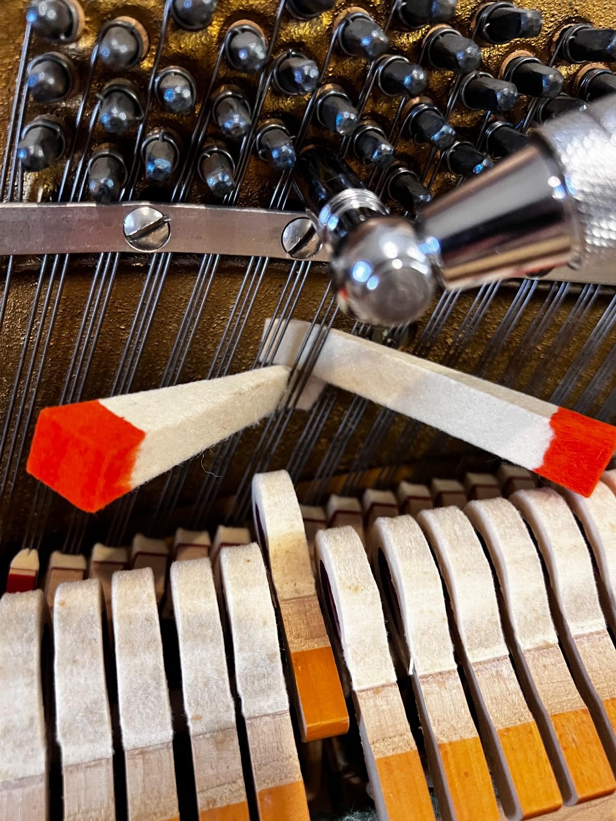 Professional Piano Tuning Kit Piano Tuning Hammer and Mute kit Piano tuning Kit 12 pieces customer photo 1