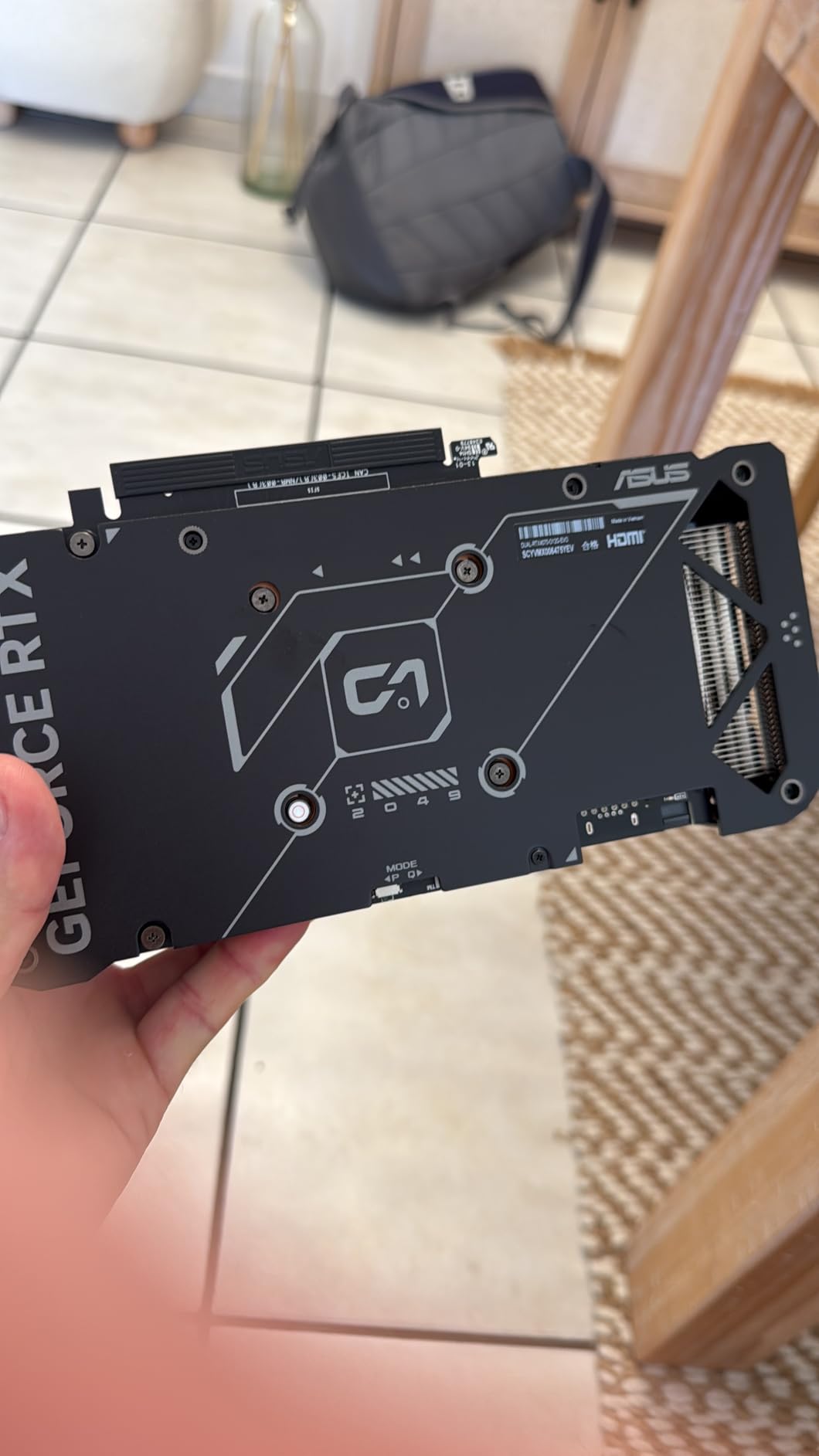 ASUS Dual GeForce RTX 4070 EVO OC Edition 12GB GDDR6X Graphics Card customer photo 1