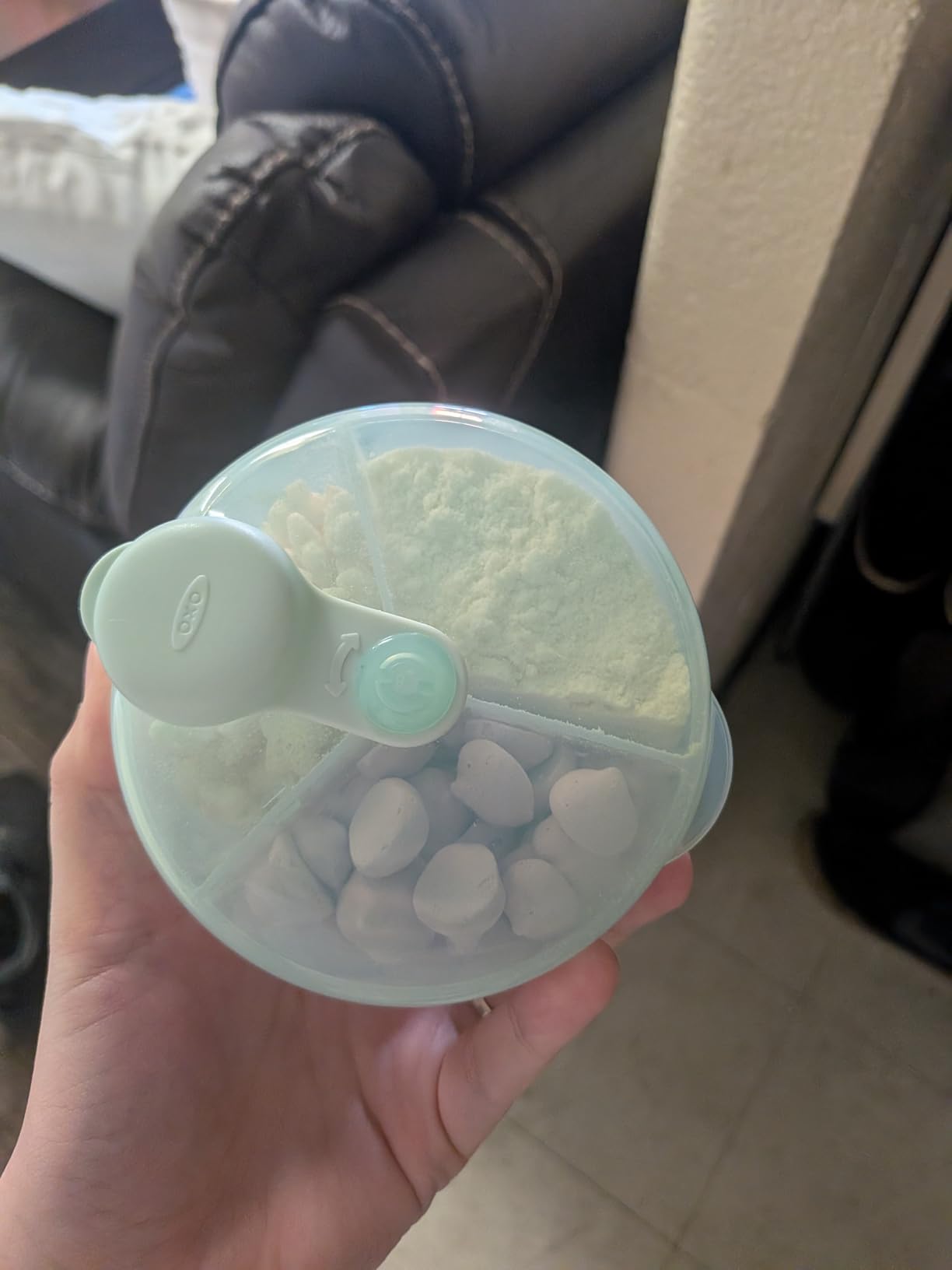 OXO Tot Formula Dispenser - Opal customer photo 1