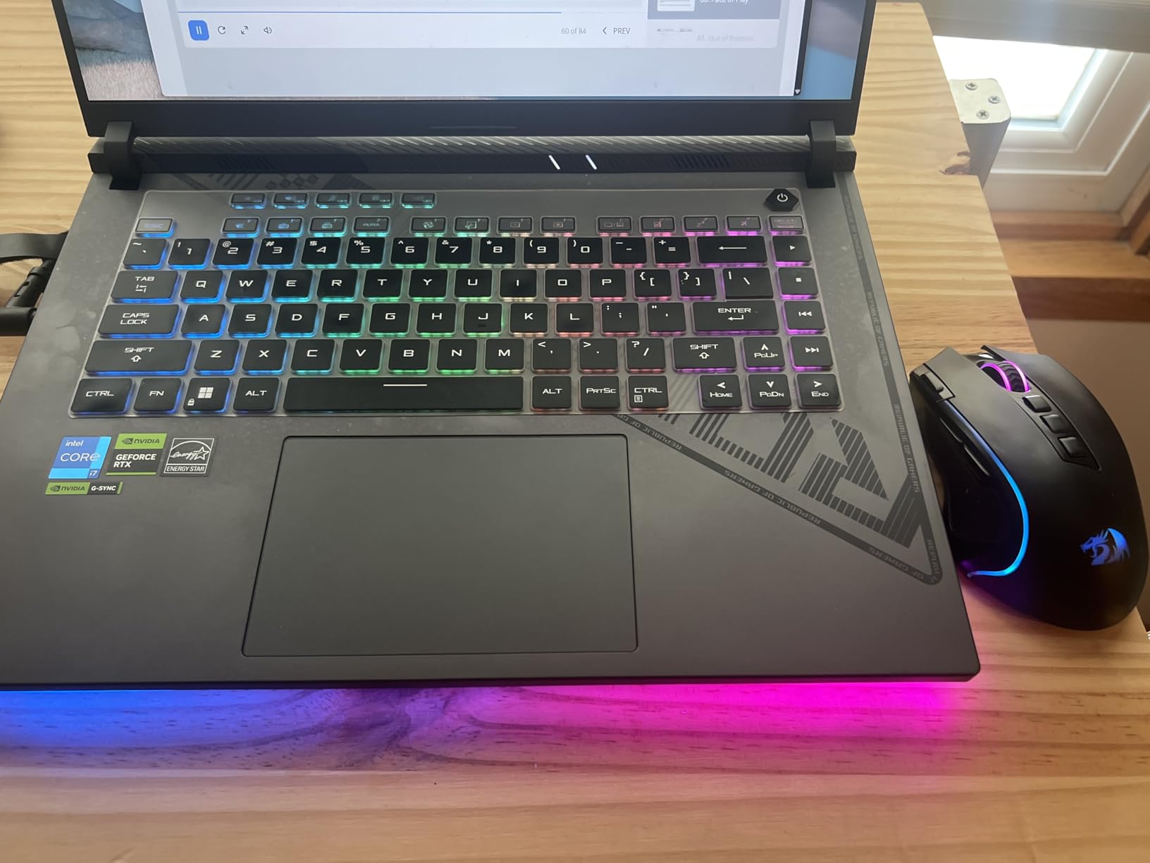ASUS ROG Strix G16 Gaming Laptop, 165Hz Display, NVIDIA GeForce RTX 4060, Intel Core i7-13650HX, 16GB DDR5, 1TB PCIe Gen4 SSD, Wi-Fi 6E, Windows 11, G614JV-AS74 customer photo 1
