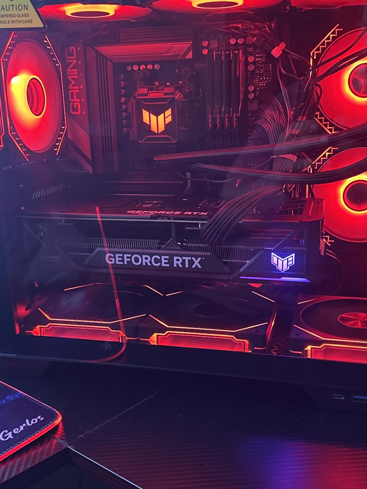 ASUS TUF Gaming GeForce RTX 4070 Ti Super 16GB GDDR6X OC Edition Gaming Graphics Card customer photo 1