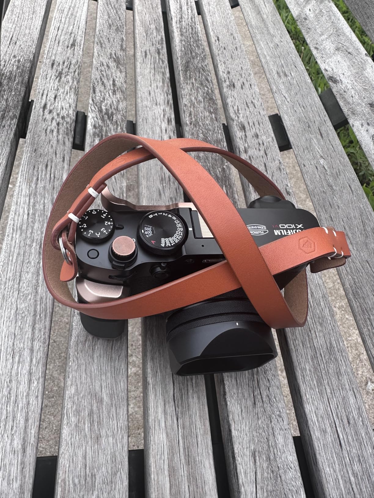 Evergreen Leather Camera Strap - Split Ring, 28 inch or 38 inch Compatible with Fuji Sony Nikon Leica Canon customer photo 2
