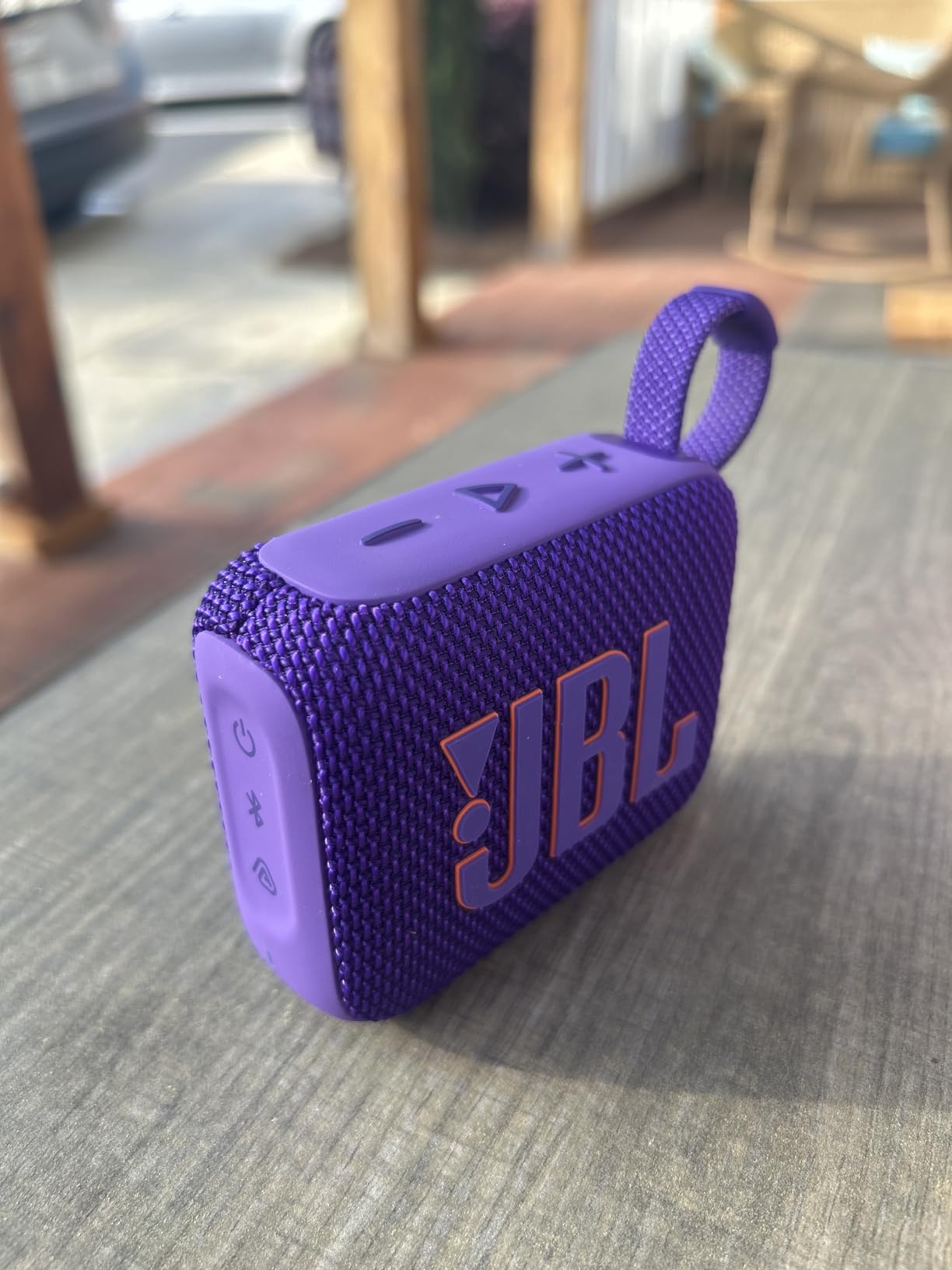 JBL Go 4 - Ultra-Portable, Waterproof and Dustproof Bluetooth Speaker, Big JBL Pro Sound with Punchy bass, 7-Hour Built-in Battery, Made in Part with Recycled Materials customer photo 1