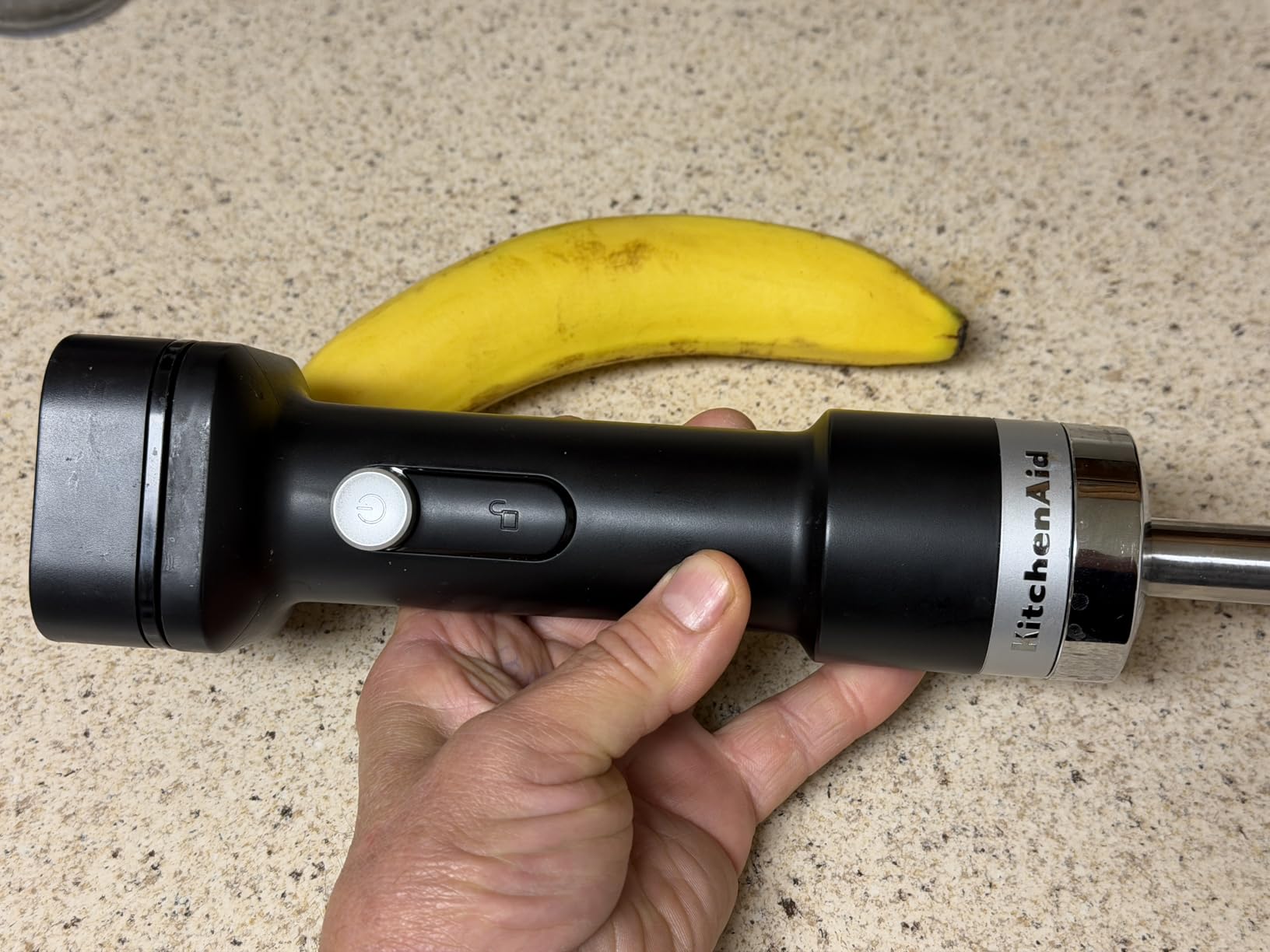KitchenAid Go Cordless Hand Blender - battery included, KHBRV71, Black Matte customer photo 1