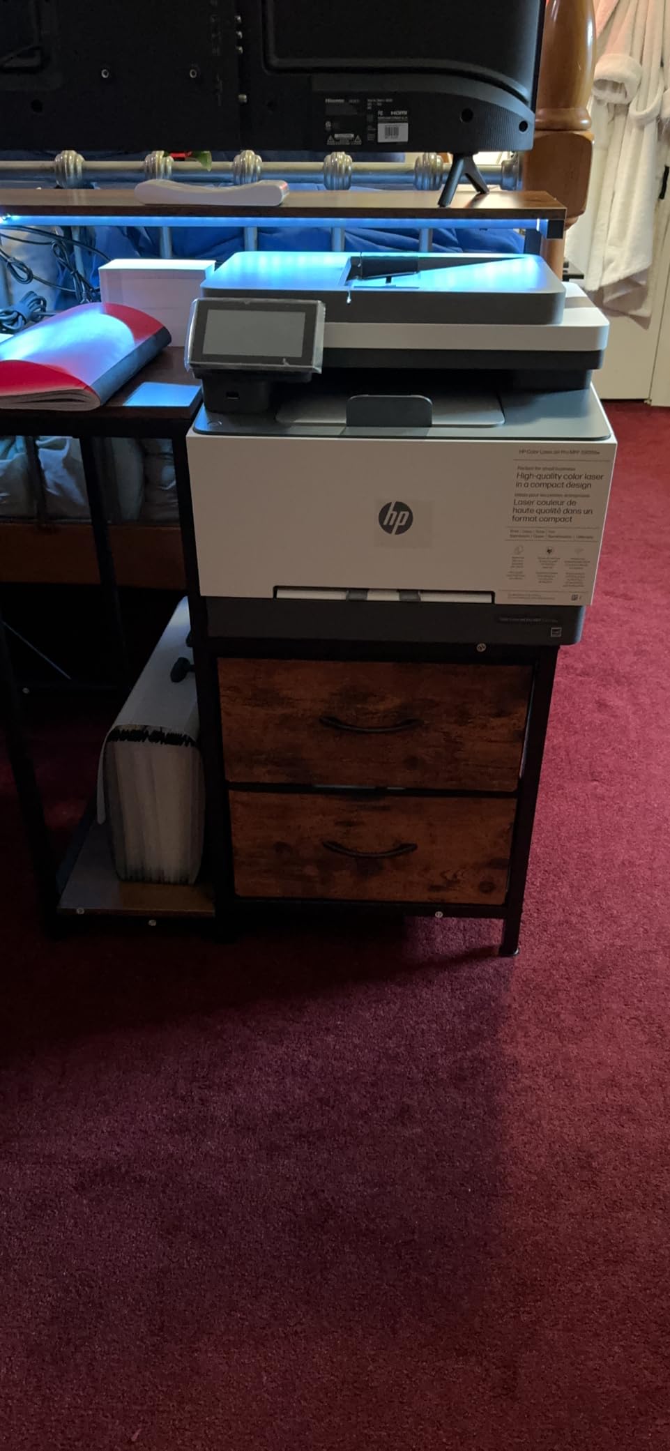 HP Color LaserJet Pro MFP 3301fdw Wireless All-in-One Color Laser Printer, Office Printer, Scanner, Copier, Fax, ADF, Duplex customer photo 1