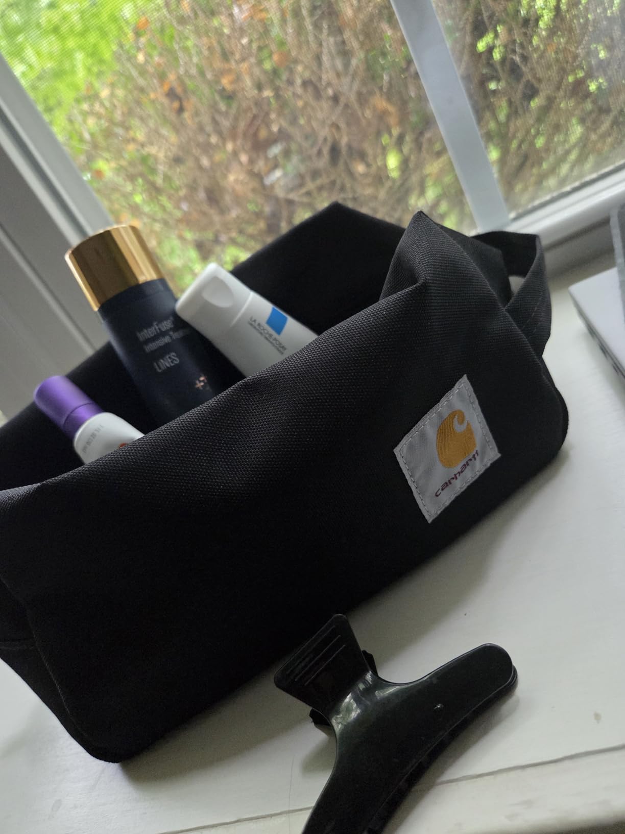 Carhartt Durable Travel Kit, Organize Essentials W/the Water Resistance Toiletry Bag, Carhartt Brown customer photo 1