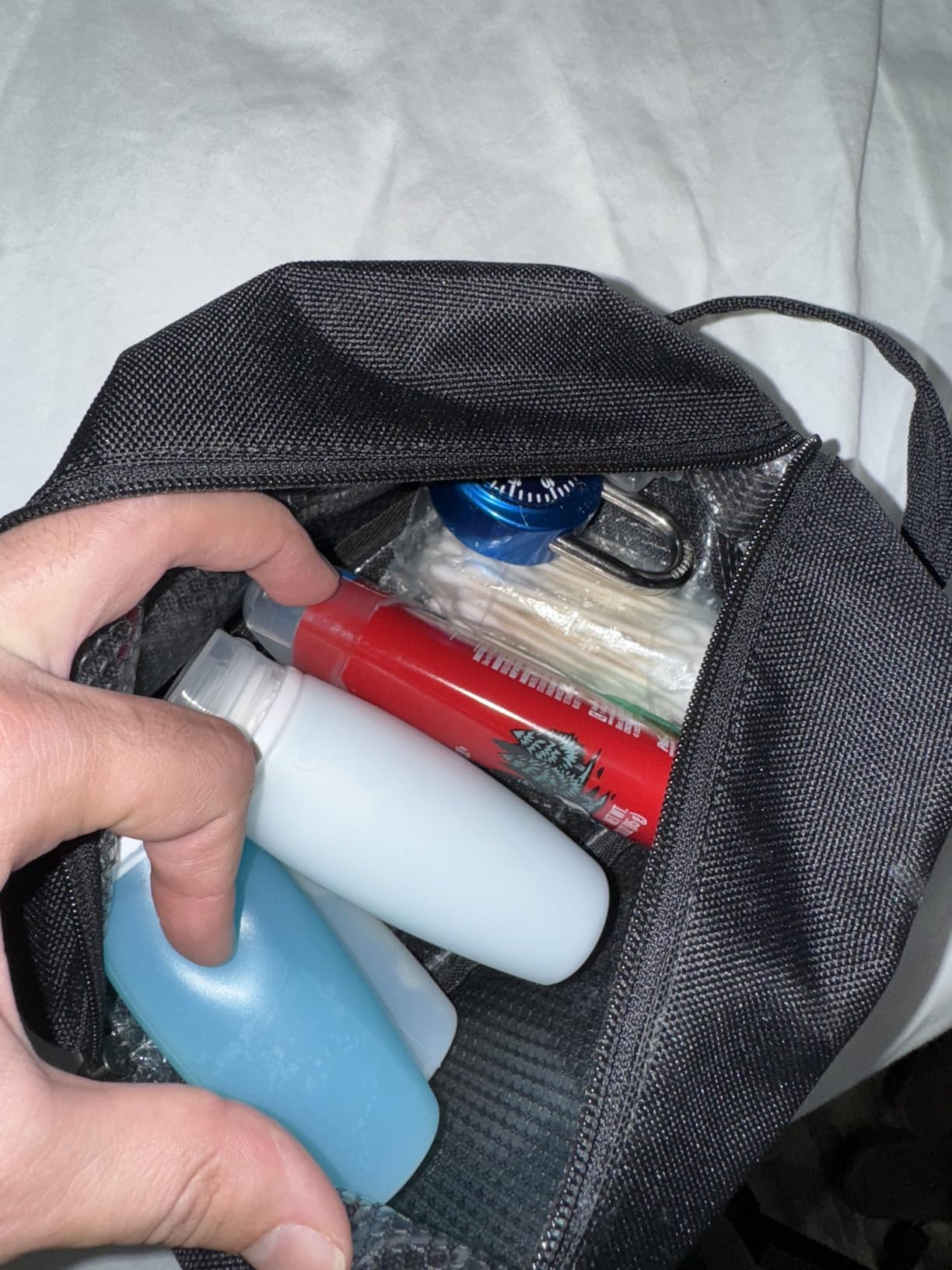 Carhartt Durable Travel Kit, Organize Essentials W/the Water Resistance Toiletry Bag, Carhartt Brown customer photo 2