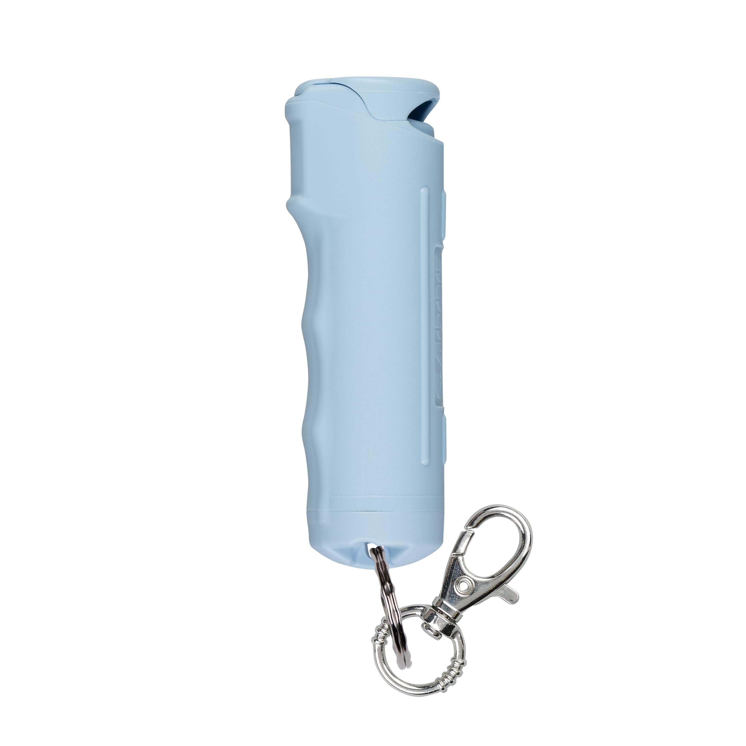 SABRE Pepper Spray with Fast Flip Top Safety & Snap-Clip Keychain for Self Defense - Maximum Police Strength OC with UV Marking Dye, Finger Grip, 10-Sec. Spray, 14ft Range, Made in USA customer photo 1