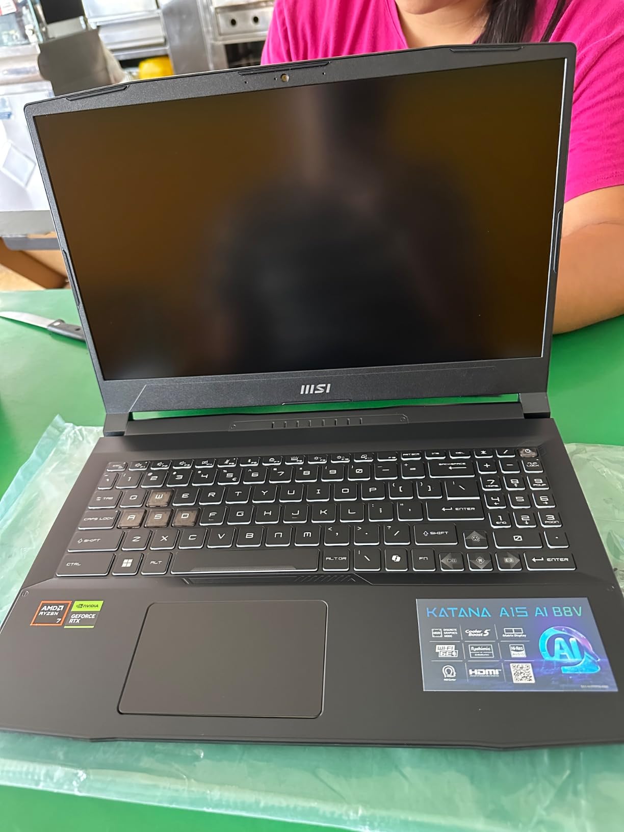 msi Katana A15 AI 15.6