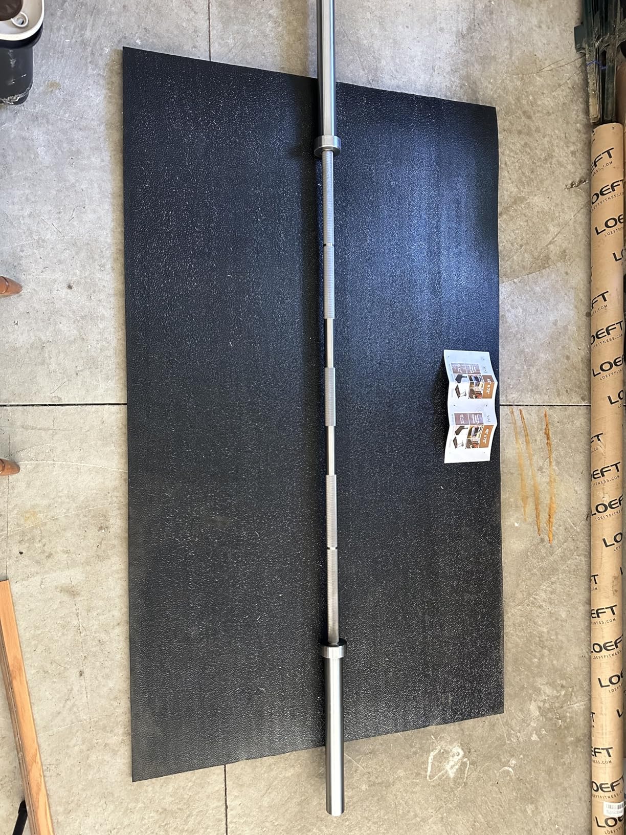 Heavy Duty Horse Stall Mats (20 Pack) - Stable Mats, Durable 3/4 in. Thick Rubber Flooring - Solid Black - 3.5' x 6' Mat for Stables, and More - 42 in. x 72 in. Stall Mat customer photo 1