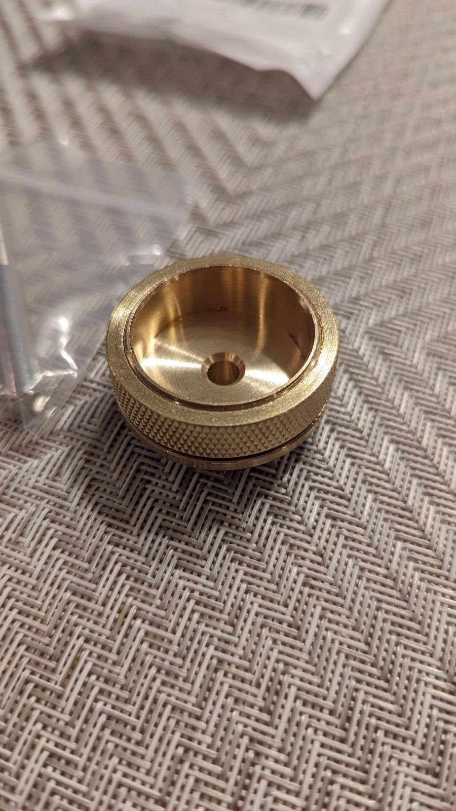 Router Inlay Bushing Kit Replacement for Router Template Guide Set Solid Brass Router Inlay Kit 71333 Fits for 1/4 Router Templates for Wood. customer photo 1