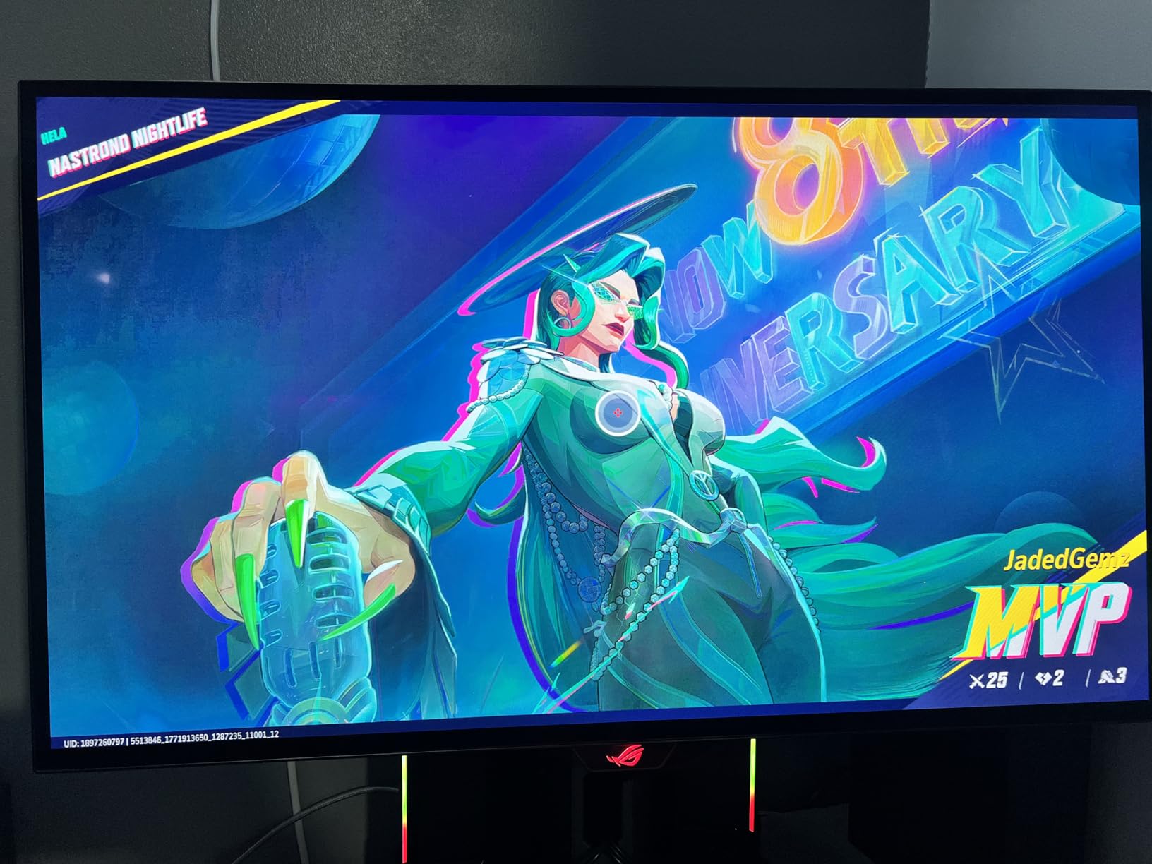 ASUS ROG Strix 27-inch 1440P OLED Gaming Monitor (XG27AQDMG) - QHD, Glossy OLED, 240Hz, 0.03ms, Custom Heatsink, Anti-flicker, Uniform Brightness, G-SYNC Compatible, 99% DCI-P3, DisplayWidget, 3yr warranty customer photo 1