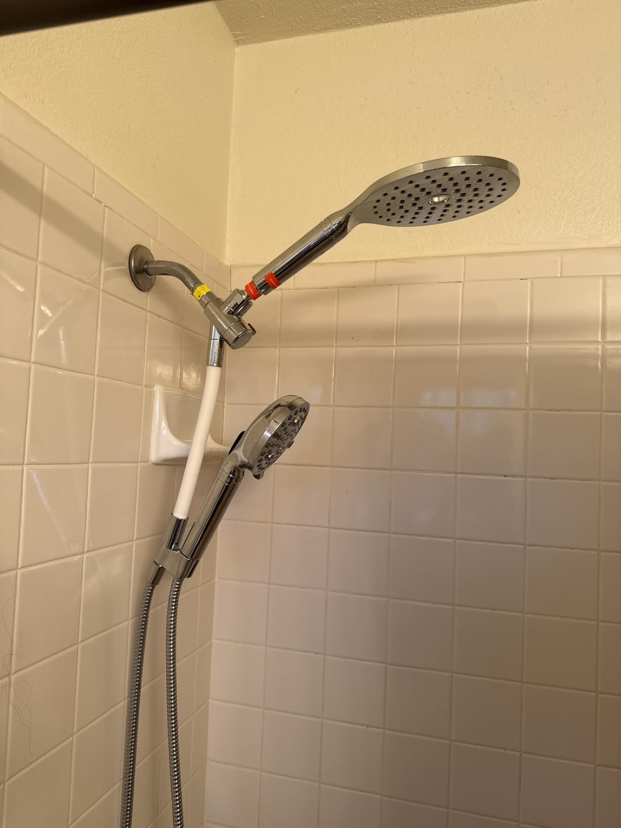 MakeFit Dual Filtered Rain Shower Head Combo, High Pressure Handheld with Adjustable Bar customer photo 1