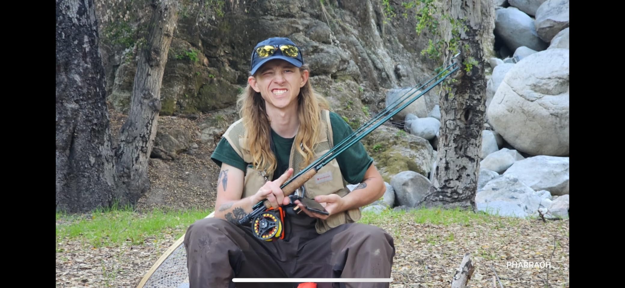 SF Fly Fishing Rod Combo Starter Kit Semi Gloss Green Jade Finish 24T Carbon Fiber Trout Travel Fly Rod with Reel, Fly Rod Case, Fly Box, Flies, Tapered Leader, Knot Tying Tools customer photo 2
