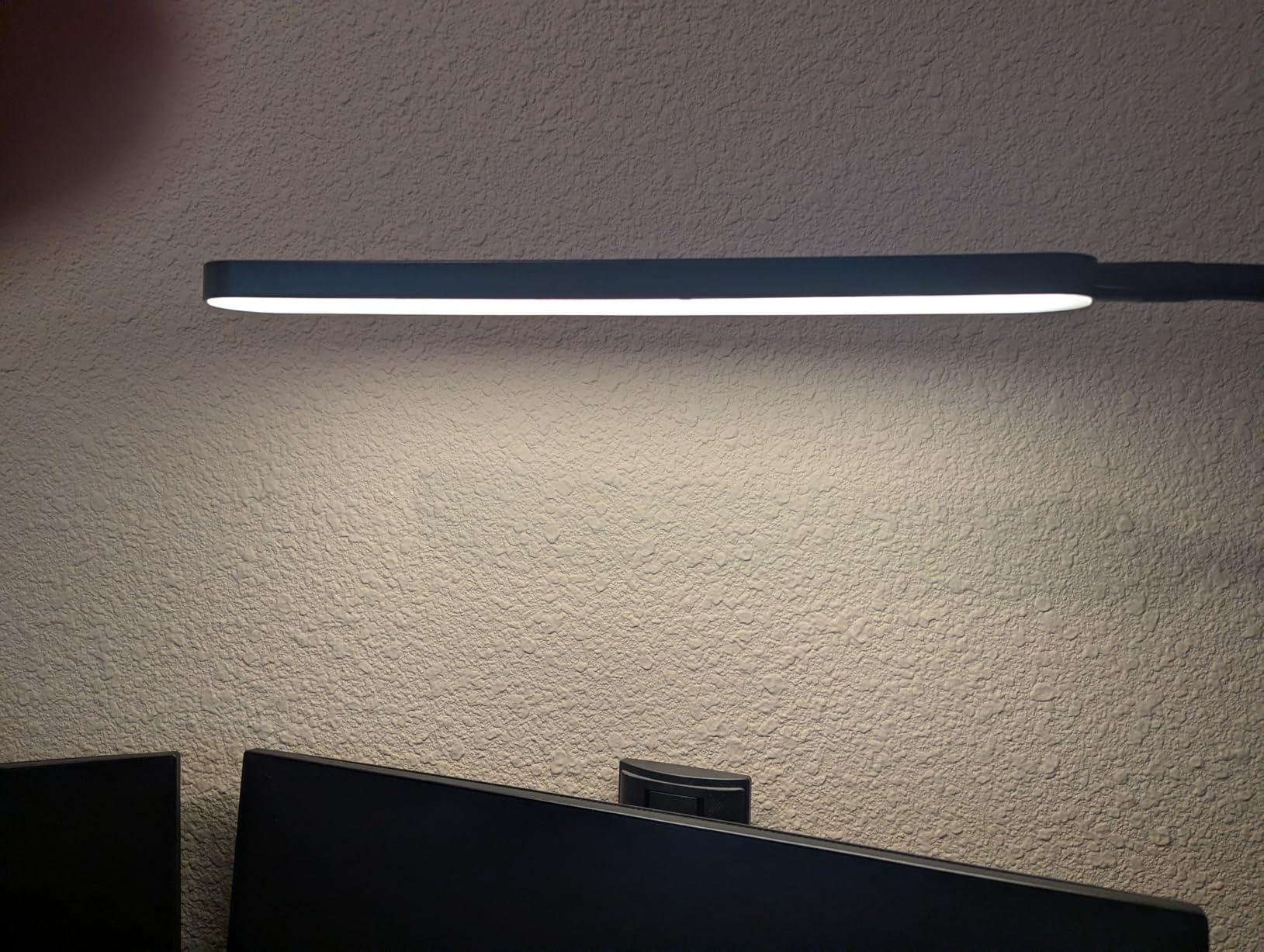 SKYLEO Desk Lamp for Home Office, Eye Comfortable LED Desk Light for Long Hours, Adjustable Swing Arm with Memory Function, Black customer photo 1
