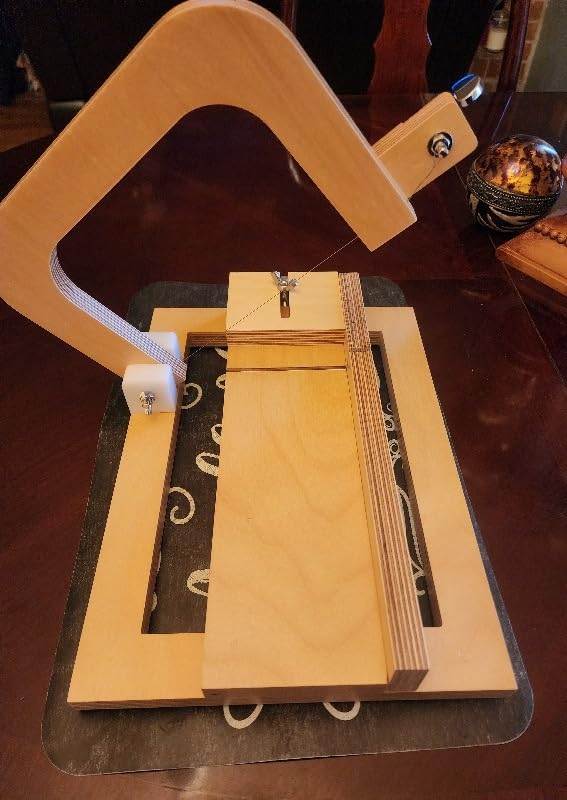 Coloch Wood Soap Cutter, Adjustable Soap Cutting Tool Single Wire Soap Slicer customer photo 2