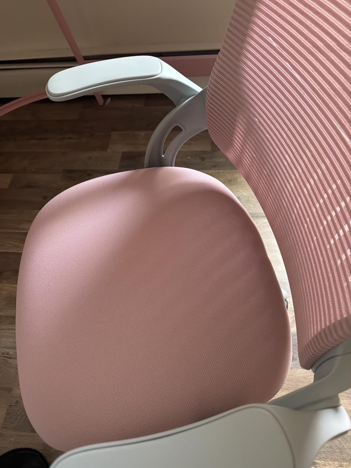 Sweetcrispy Office Computer Desk Chair, Ergonomic Mid-Back Mesh Rolling Work Swivel Task Chairs with Wheels customer photo 2