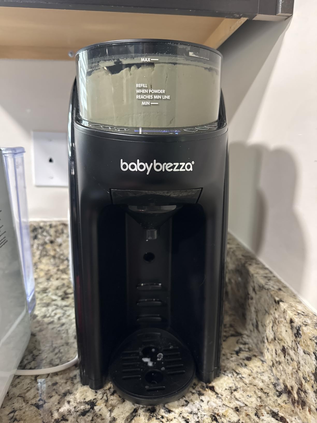 Baby Brezza Formula Pro Advanced Formula Dispenser Machine - Automatically Mix a Warm Formula Bottle Instantly - Easily Make Bottle with Automatic Powder Blending customer photo 2