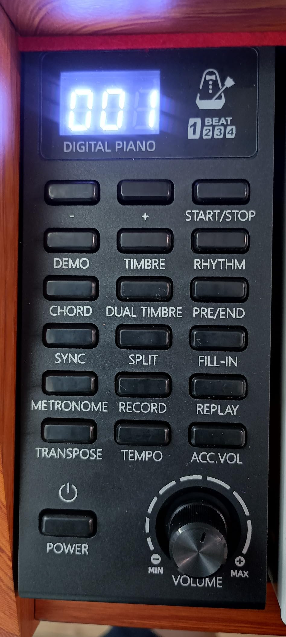 UISCOM Digital Piano Keyboard for Beginners, Full Size 88 Key Semi-Weighted Keyboard Electric Piano with Stand, Power Adapter, Sheet Music Stand, Pedal, Headphone, USB-MIDI Compatibility, Wood Black customer photo 1