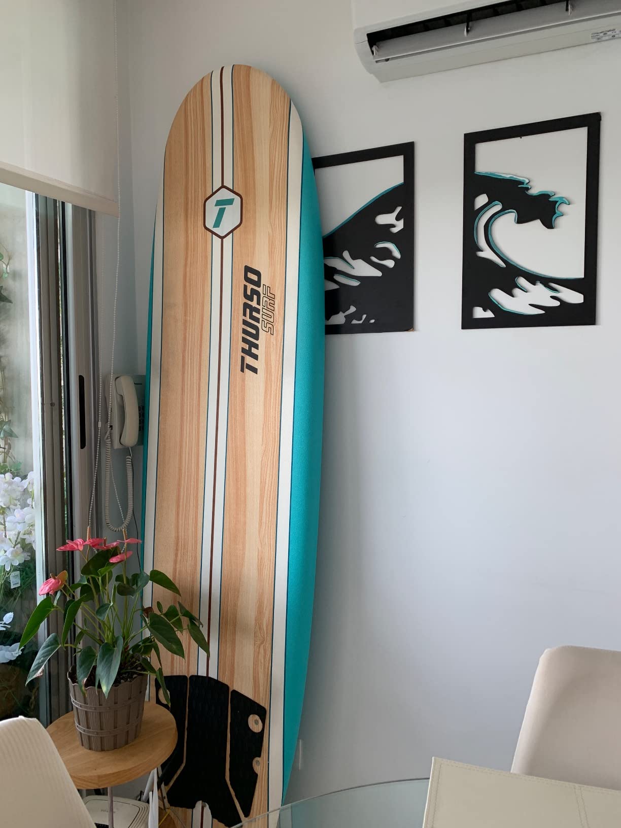 Thurso Surf 8ft Soft Top Foam Beginner Surfboard for Adults and Kids Perfect Longboard for Surfing customer photo 2