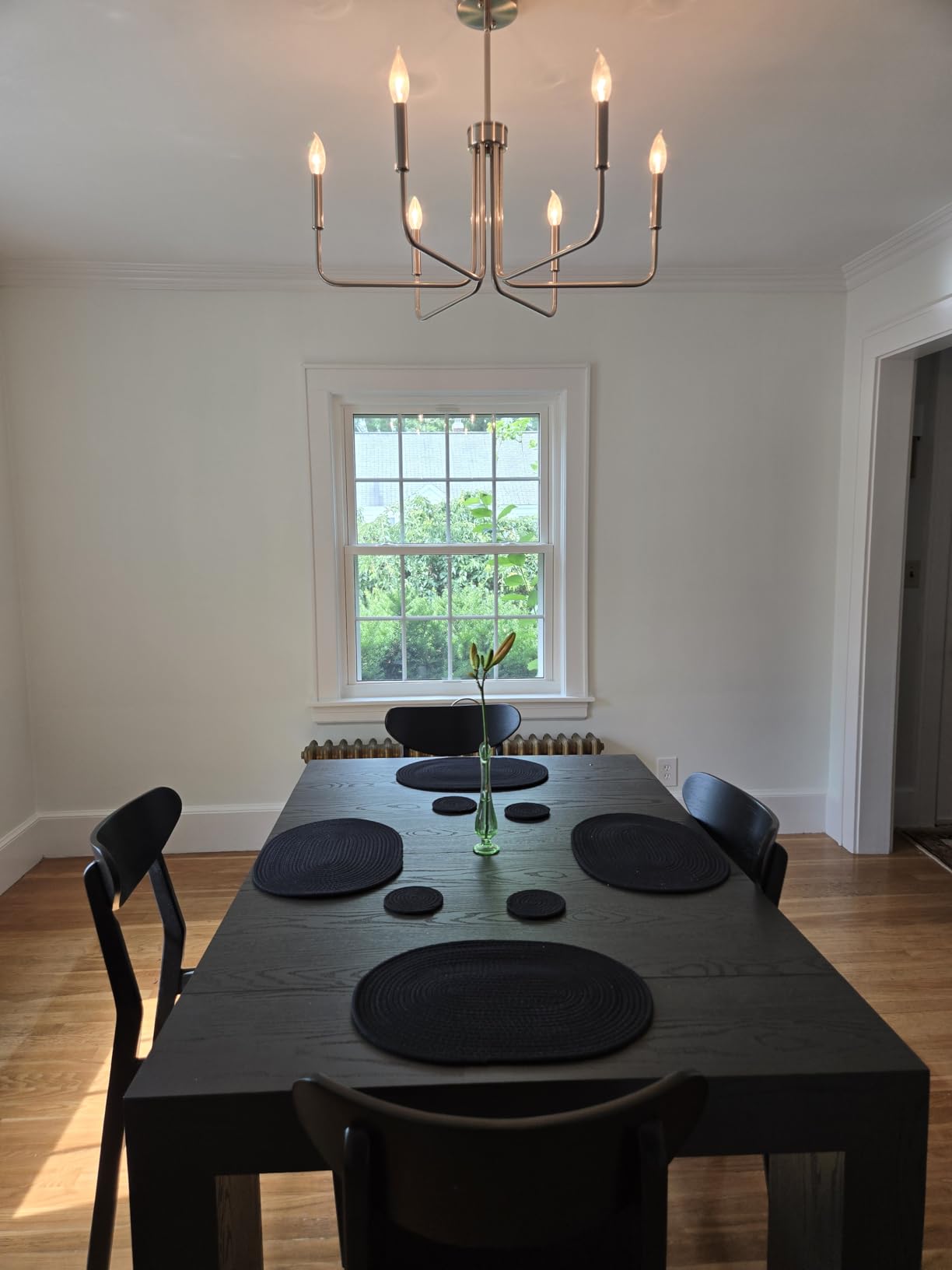 Transformer Table - Solid Wood Extendable Dining Table, Seats 2-12, Expandable Dining Room Table, Space-Saving Furniture, Expandable Dining Furniture, Natural (Table Only) customer photo 1