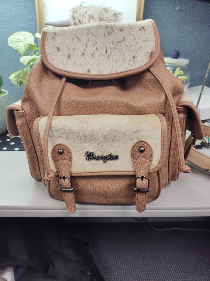 Wrangler Backpack Purse for Women Western Backpack Floral Tooled Travel Bags customer photo 2