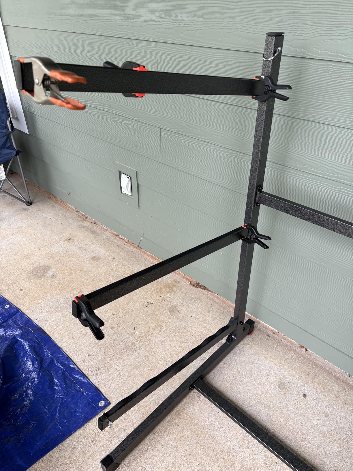 Kayak Storage Rack, Heavy Duty Kayak Racks for Garage and Outdoor Storage, Storage Rack for Kayak, Canoe, Surfboard & Paddleboard customer photo 2