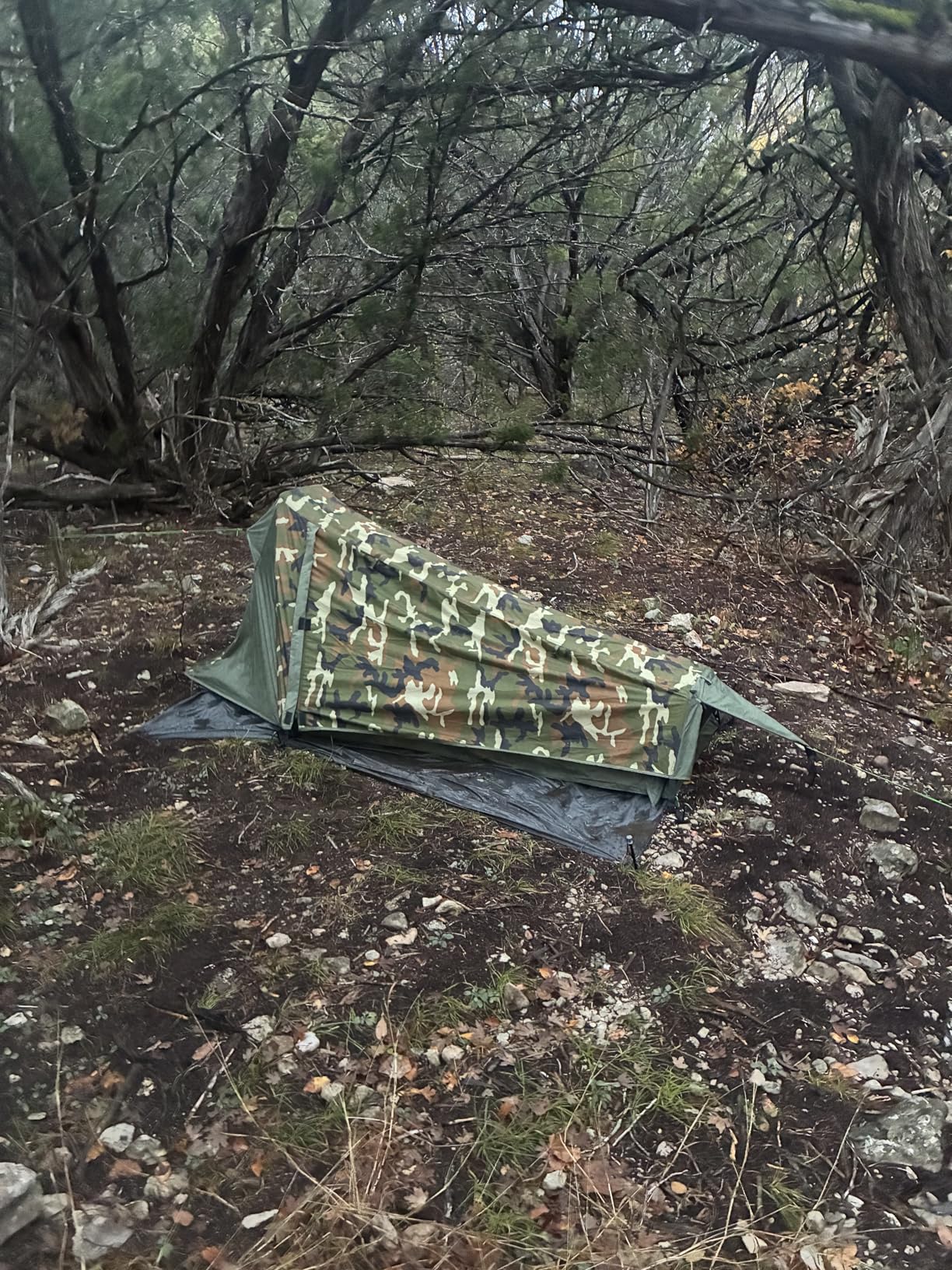 GEERTOP Ultralight Bivy Tent for 1 Person 3 Season Waterproof Single Person Backpacking Tent customer photo 1