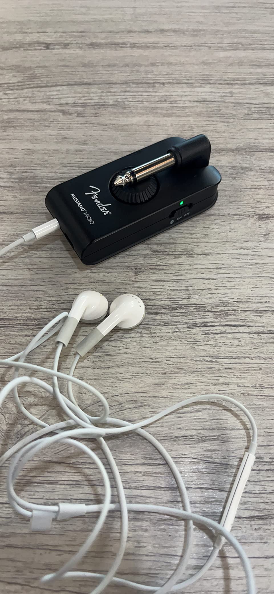 Fender Mustang Micro Plus Headphone Amplifier, Bluetooth Audio Streaming and 50 Amp and Effects Models, with 2-Year Warranty customer photo 2