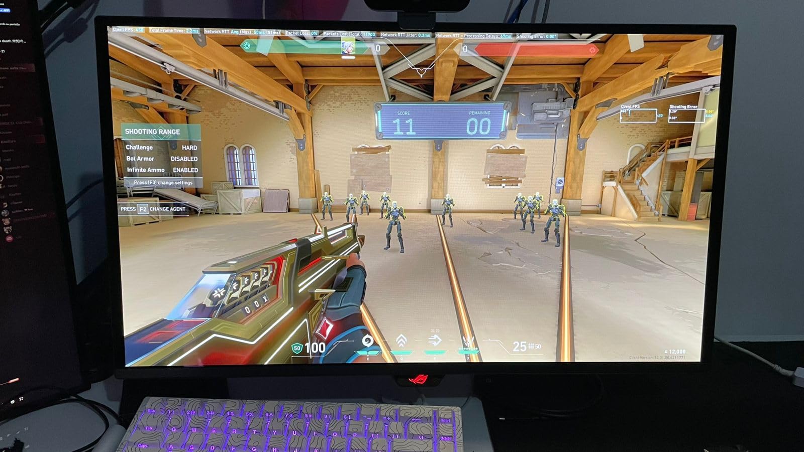 ASUS ROG Strix 26.5-inch 1440P QD-OLED Gaming Monitor (XG27ACDNG) - QHD (2560x1440), 360Hz, 0.03ms, Custom Heatsink, OLED Care+, G-SYNC Compatible, 99% DCI-P3, DisplayWidget, AI Gaming, 3yr Warranty customer photo 1
