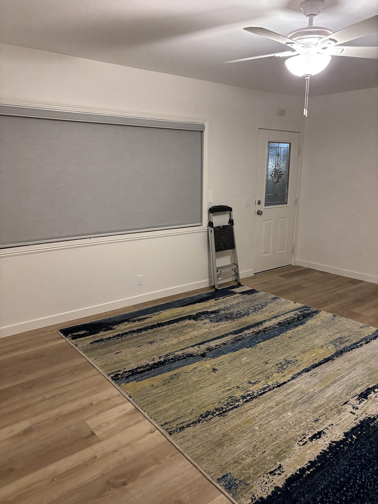 Kincmo Motorized Blinds with Remote, 100% Blackout Motorized Roller Shades Work with Apple Homekit, Alexa, Google, Custom Electric Blinds with App, Voice Control (Linen White) customer photo 2