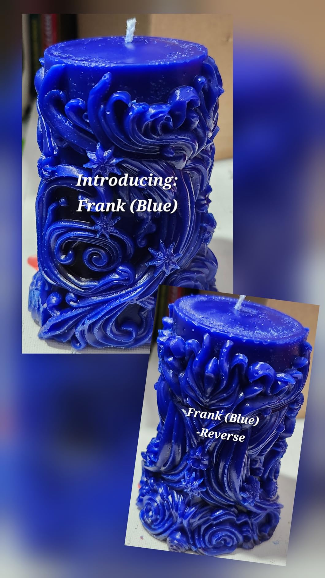 Irregular Wave Pillar Candle Molds Set for DIY Candle Making Silicone Mould with Candle Wicks,Supporting Sticks,Hand Drill,Handmade Tags Craft Supplies Twisted Spiral Cylinder Resin Plaster Soap Mold customer photo 1