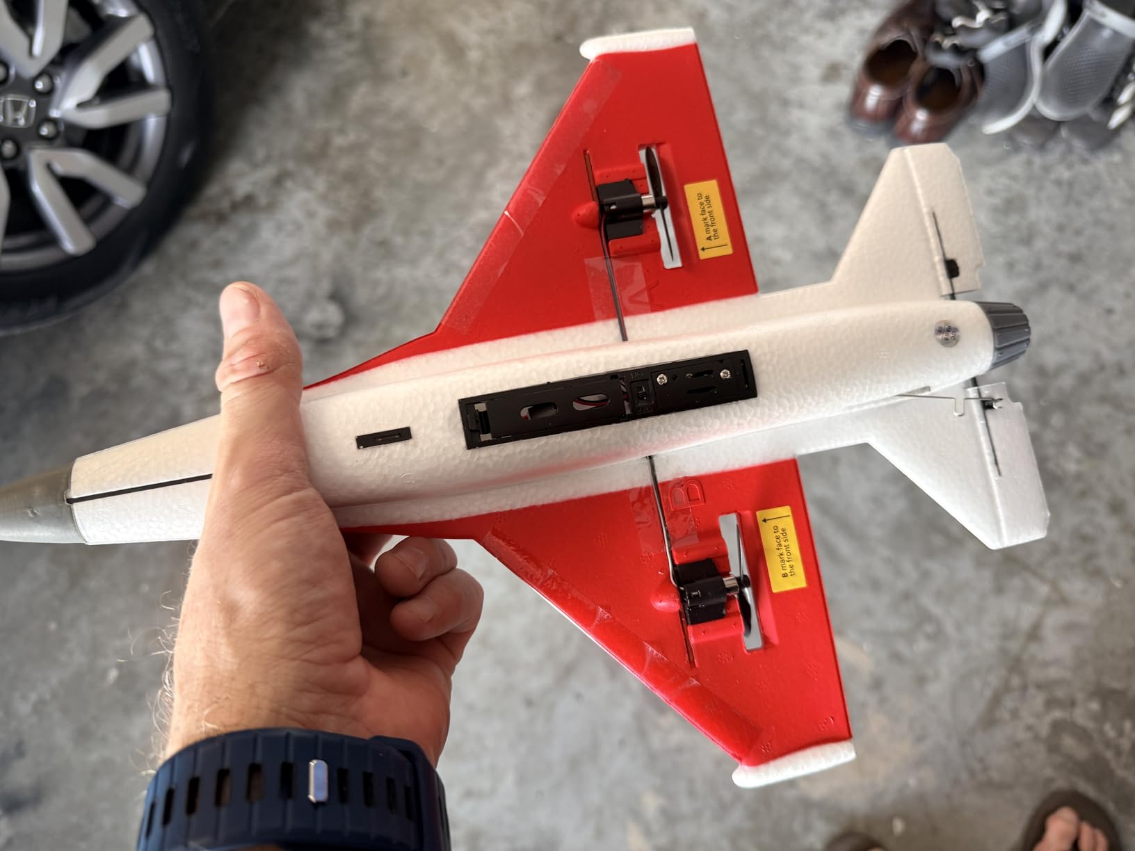 volantexrc RC Plane 3 Channel Remote Control Plane Fighter Spitfire with 6-axis Gyro, 2.4GHz RTF Radio Controlled Aircraft Easy to Fly for Beginners Adults (76205 RTF) customer photo 2