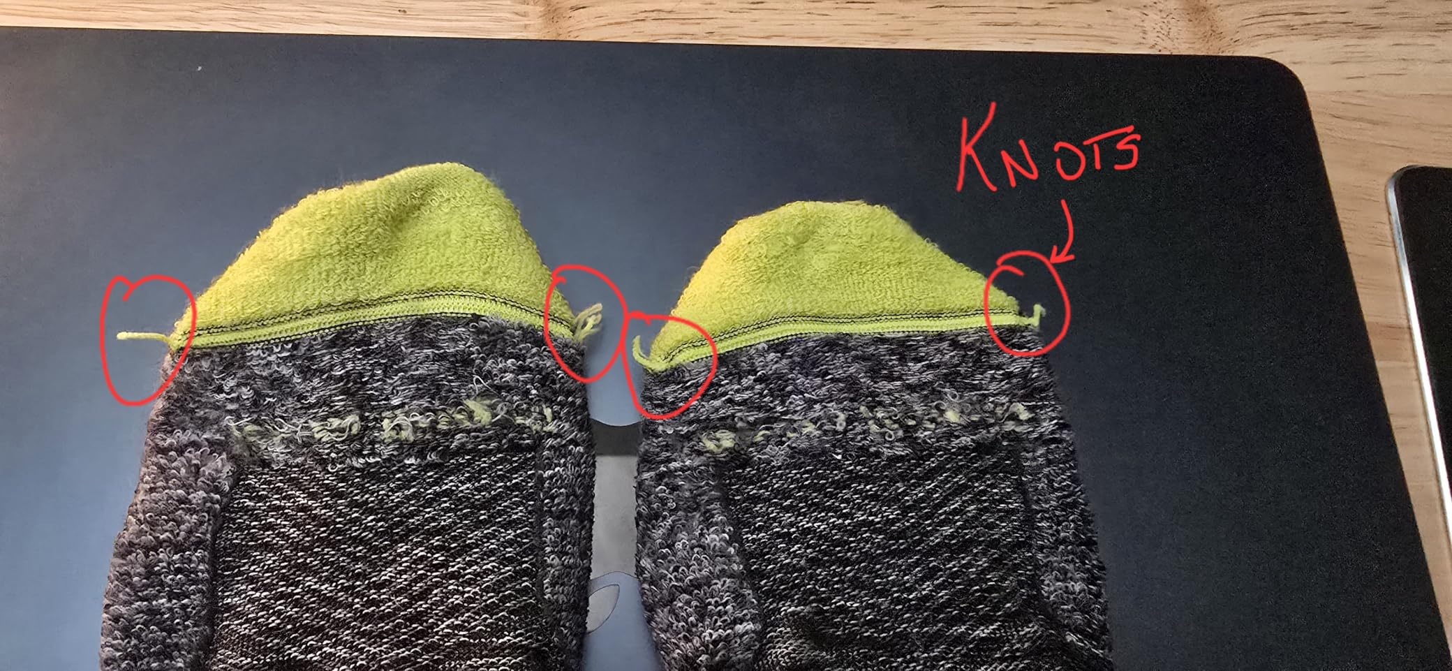 Darn Tough Vermont Men's Run No Show Tab Ultra-Lightweight with Cushion - Merino Wool Socks for Running customer photo 2