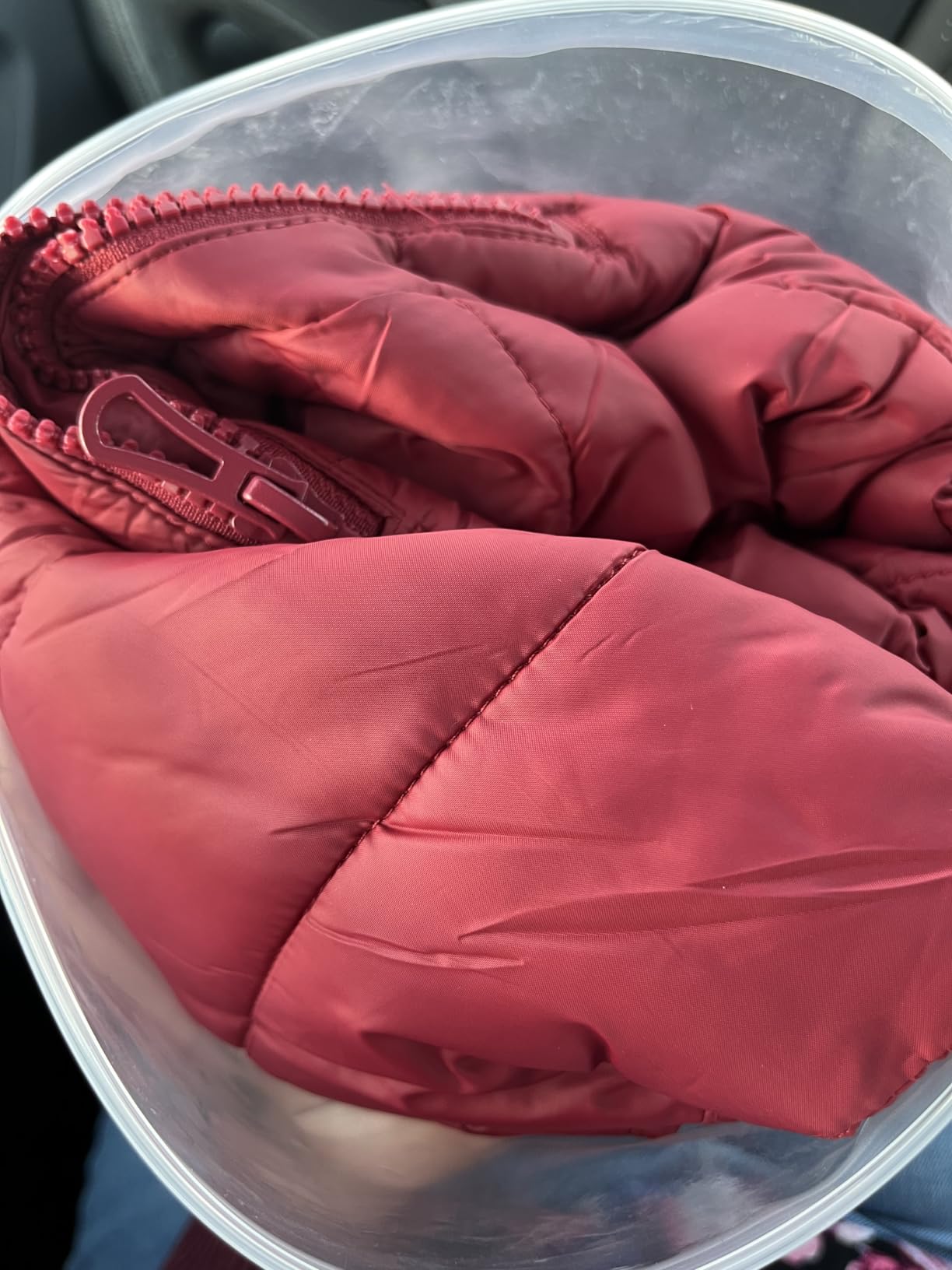TDYPCI Women's Winter Coat Lightweight Waterproof Puffer Jacket - Quilted Short Down Coat for Women, Warm Winter Jacket customer photo 2
