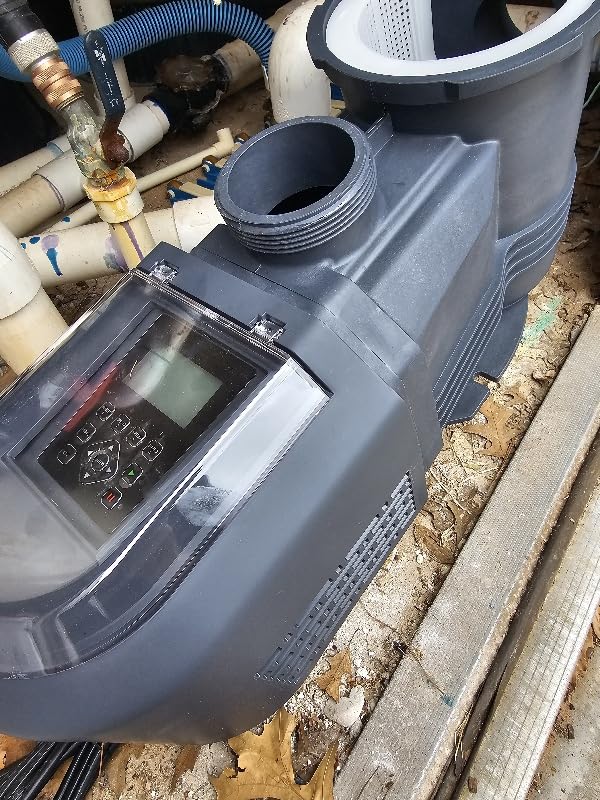 2.5HP Variable Speed Pool Pump for Inground & Above-Ground Pools, Permanent Magnet Motor, 220V-240V, High-Flow 10567GPH, Energy Efficient & Quiet Self-Priming Pool Pump with Filter Basket customer photo 1