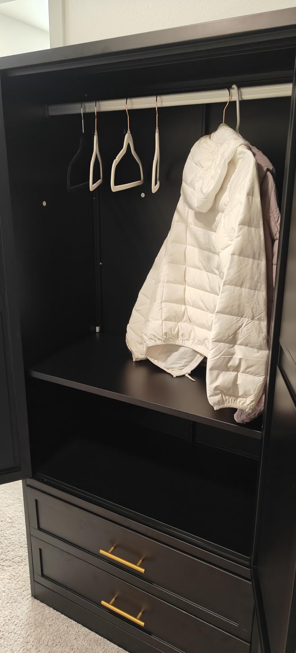 GAIOUS Steel Armoire Wardrobe Closet, 71
